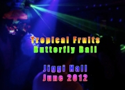 Tropical Fruits Butterfly Ball